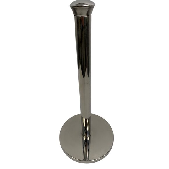 Stainless Steel Paper Towel Holder With Weighted Base X10687 Minimalism Modern - Picture 7 of 8